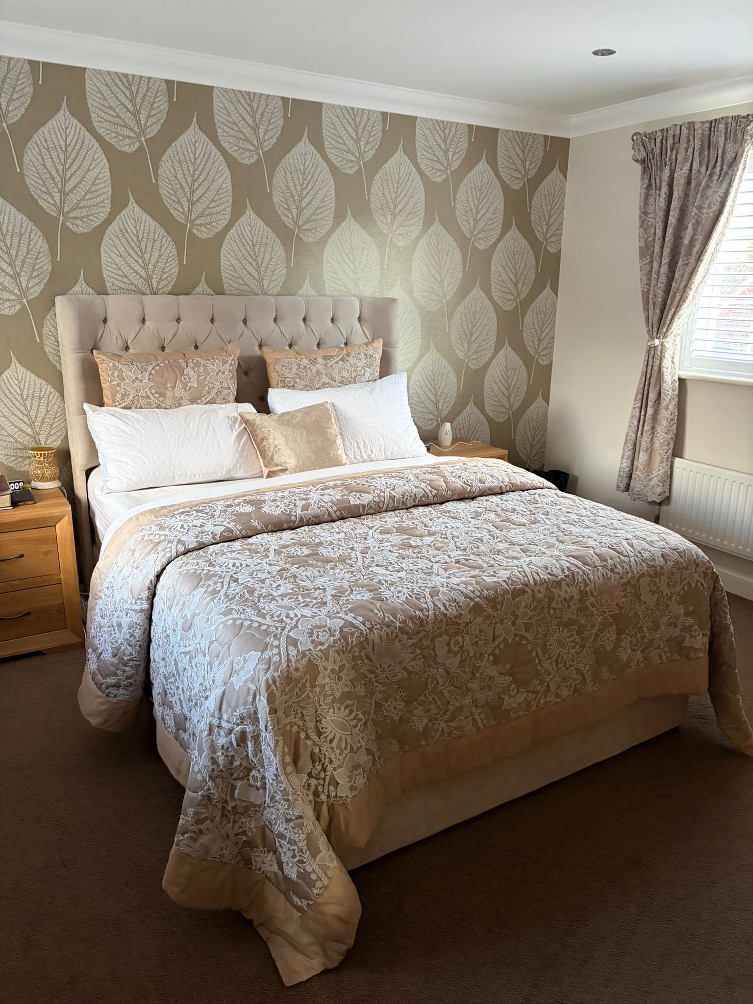 Domestic cleaning — pristine bedroom