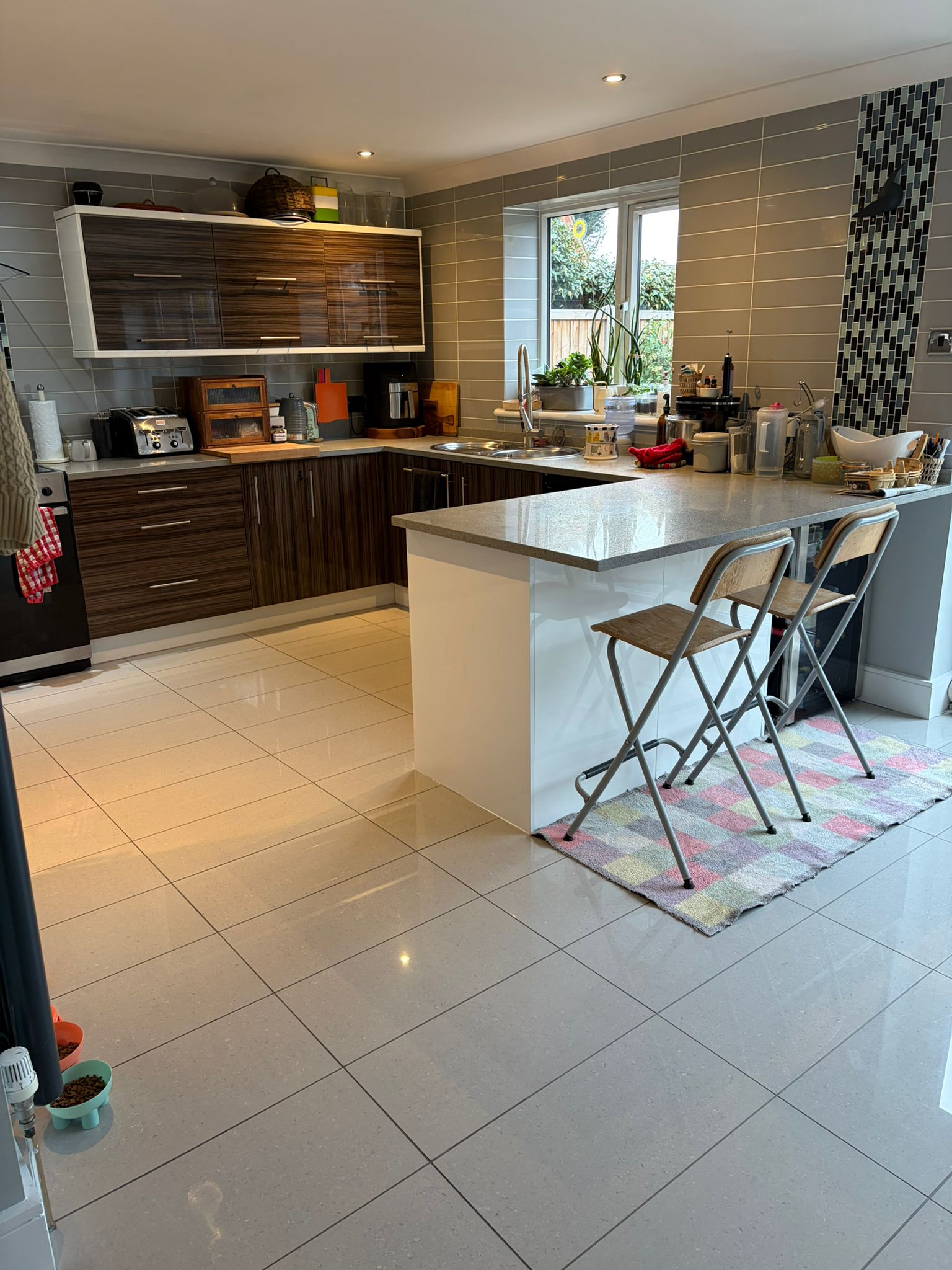 Kitchen after cleaning — spotless surfaces